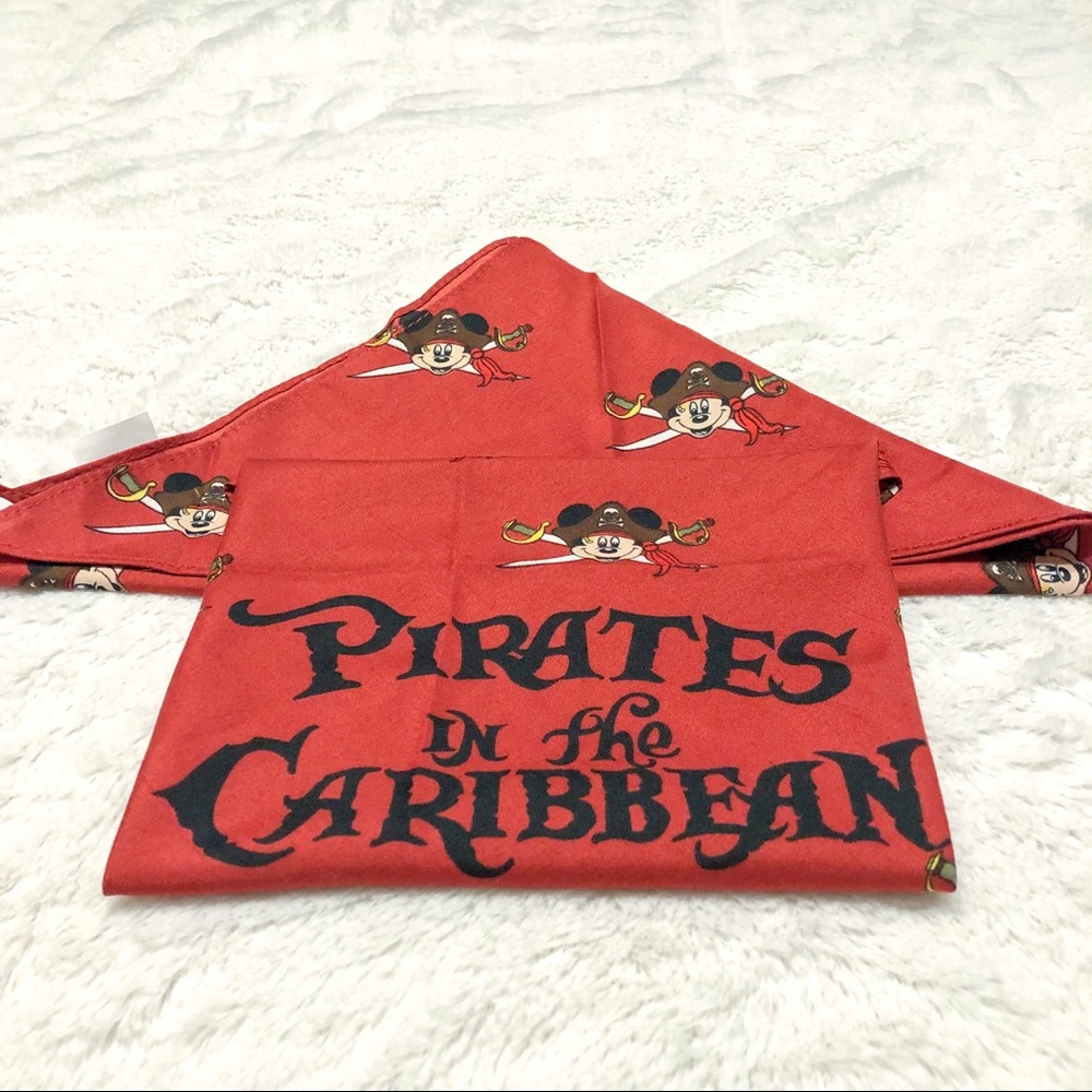 Disney Cruise Line Mickey Pirate Bandannas - Set of 2 - Retired Design